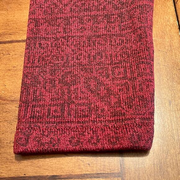 Columbia Pullover Sweater Top Cowl Neck Women's Large Dark Red A-62 - Picture 7 of 15